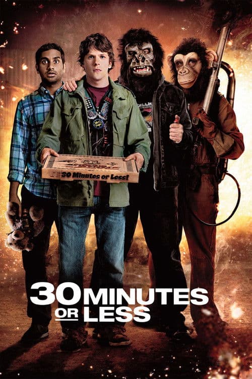 โปสเตอร์ 30 Minutes or Less (2011) ปล้นด่วน ก๊วนเด็กแนว