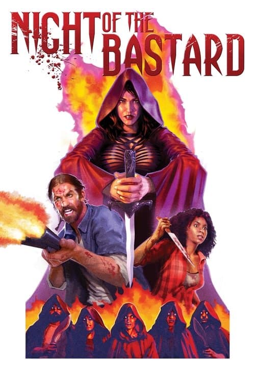 โปสเตอร์ Night of the Bastard (2022)