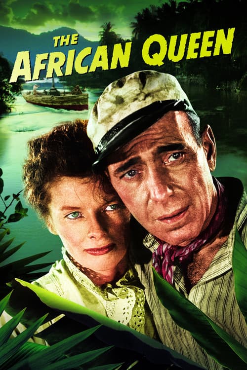 โปสเตอร์ The African Queen (1952) แอฟริกันควีน เรือตอร