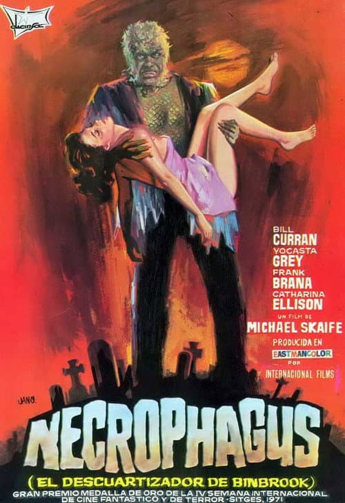 โปสเตอร์ Necrophagous (1971)