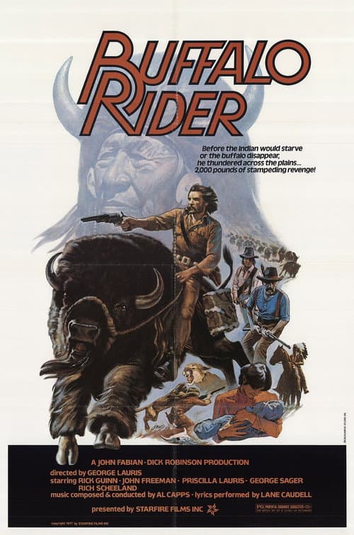 โปสเตอร์ Buffalo Rider (1976)