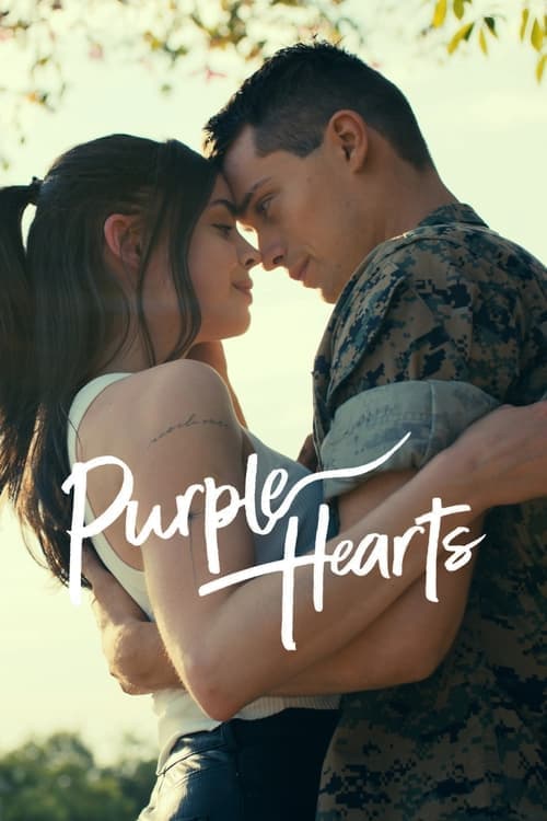 โปสเตอร์ Purple Hearts (2022) เพอร์เพิลฮาร์ท