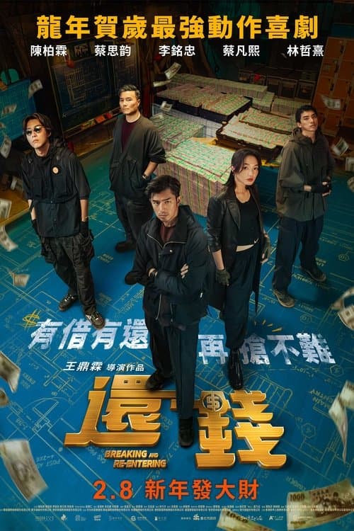 โปสเตอร์ Breaking And Re Entering (2024) ปล้นย้อนศร