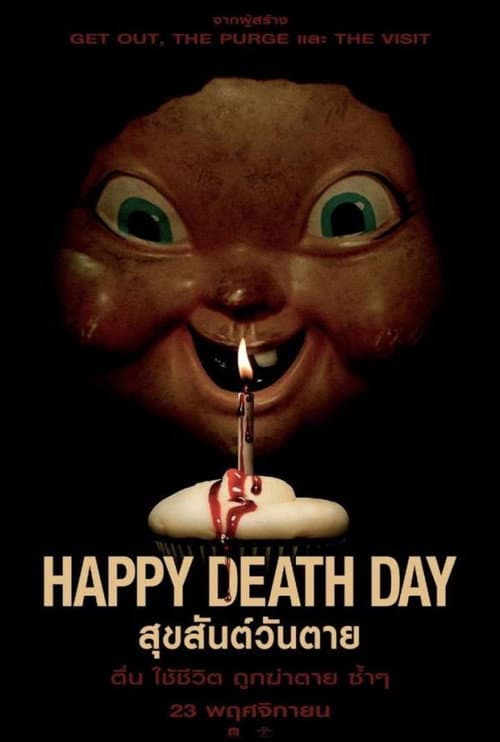 โปสเตอร์ Happy Death Day (2017) สุขสันต์วันตาย