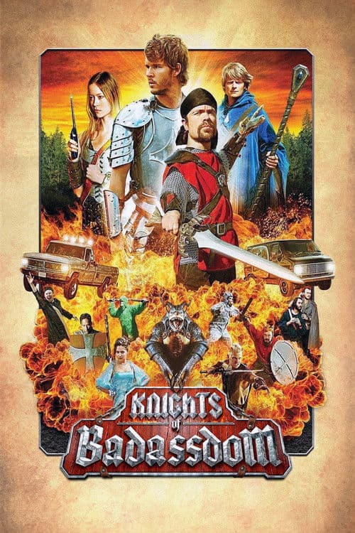 โปสเตอร์ อัศวินสุดเพี้ยน เกรียนกู้โลก