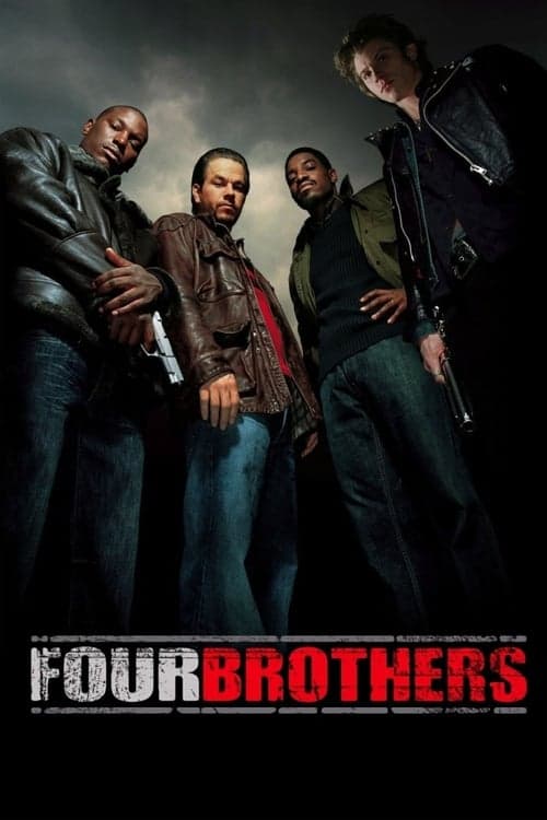 โปสเตอร์ Four Brothers (2005) 4 ระห่ำดับแค้น
