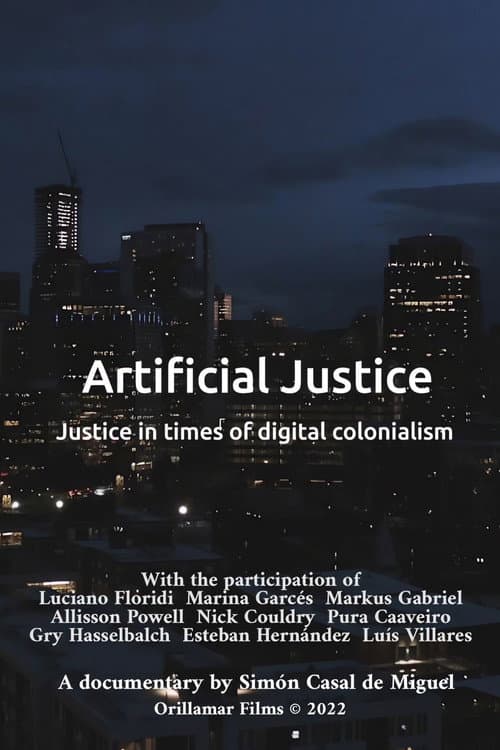 โปสเตอร์ Artificial Justice (2022)