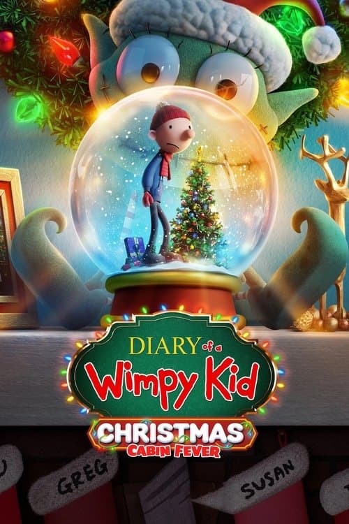 โปสเตอร์ Diary of a Wimpy Kid Christmas: Cabin Fever (2023)