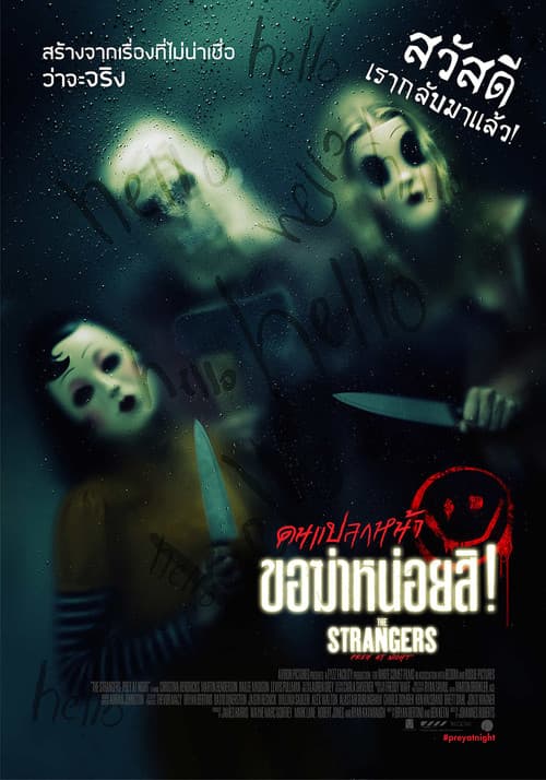 โปสเตอร์ The Strangers: Prey at Night (2018) คนแปลกหน้า ขอฆ่าหน่อยสิ!