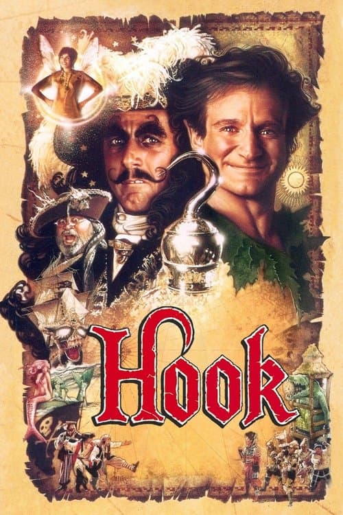 โปสเตอร์ Hook (1991) ฮุค อภินิหารนิรแดน
