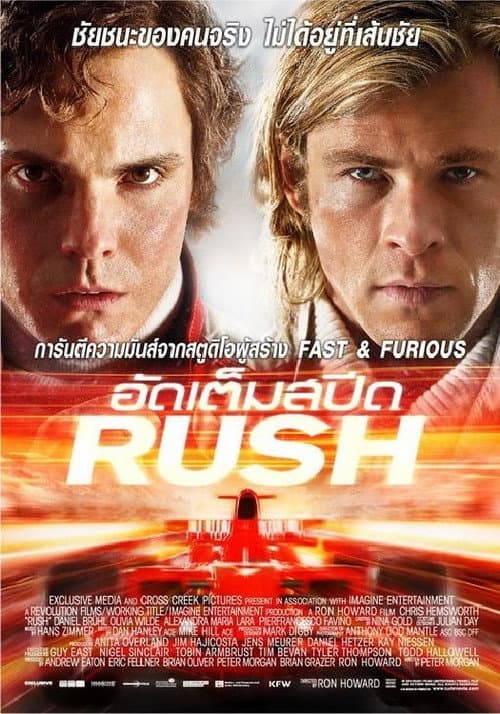 โปสเตอร์ Rush (2013) อัดเต็มสปีด