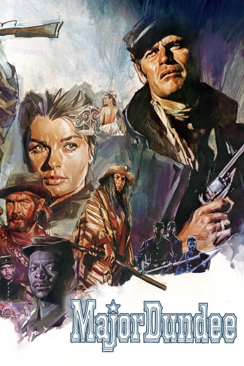 โปสเตอร์ Major Dundee (1965) ผู้กล้า
