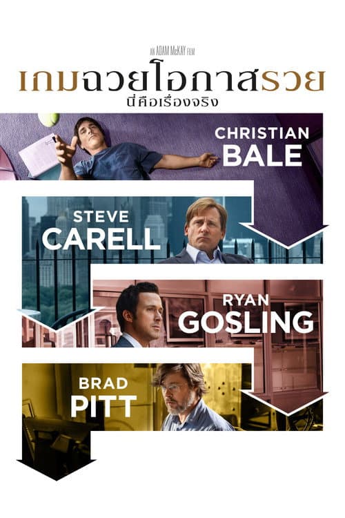 โปสเตอร์ The Big Short (2015) เกมฉวยโอกาสรวย