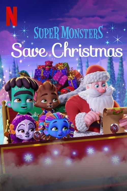 โปสเตอร์ Super Monsters Save Christmas