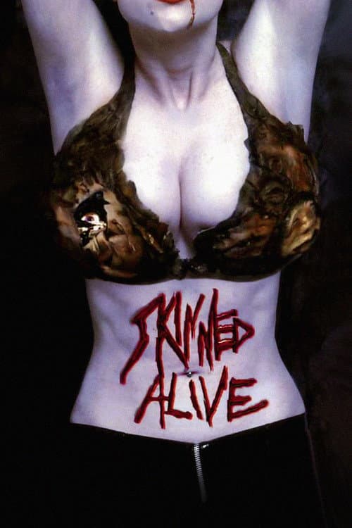 โปสเตอร์ Skinned Alive (1990)