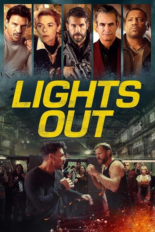 โปสเตอร์ Lights Out (2024) นักสู้สังเวียนเดือด
