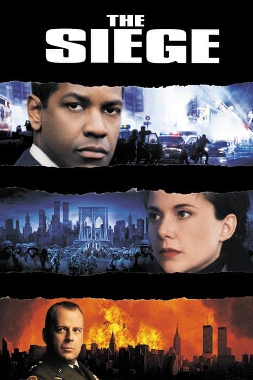 โปสเตอร์ The Siege (1998) ยุทธการวินาศกรรมข้ามแผ่นดิน