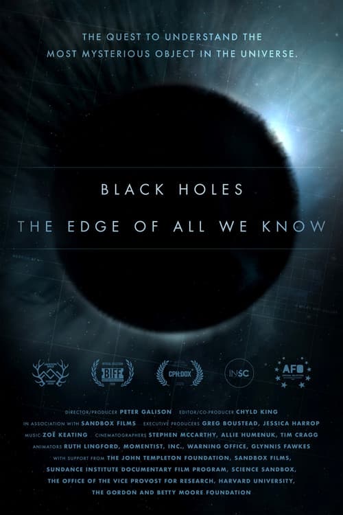 โปสเตอร์ Black Holes: The Edge of All We Know (2020) หลุมดำ: สุดขอบความรู้