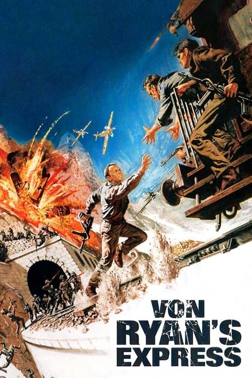 โปสเตอร์ Von Ryan's Express (1965) ด่วนนรกเชลยศึก