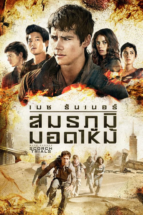 โปสเตอร์ เมซ รันเนอร์ : สมรภูมิมอดไหม้