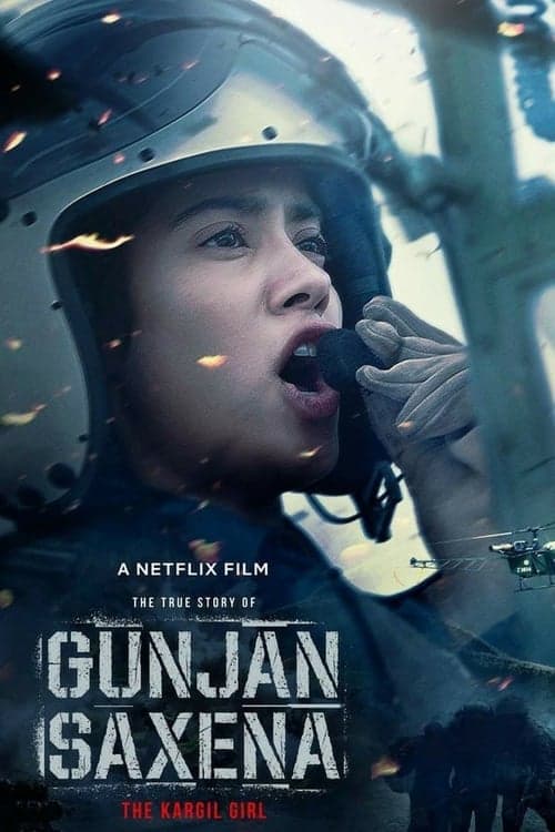 โปสเตอร์ Gunjan Saxena The Kargil Girl (2020) กัณจัญ ศักเสนา ติดป
