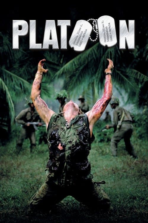 โปสเตอร์ Platoon (1986) พลาทูน