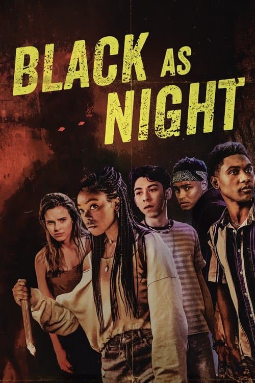 โปสเตอร์ Black as Night (2021)