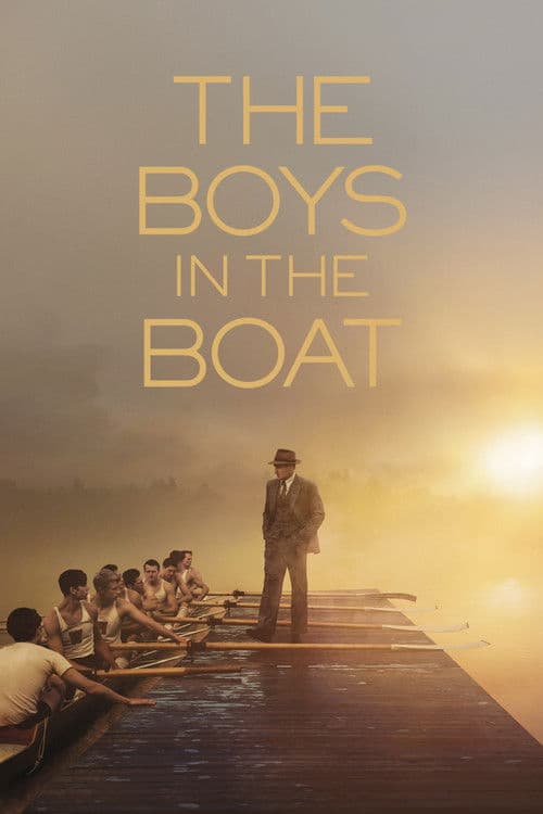 โปสเตอร์ The Boys in the Boat (2023) ทีมชายพายเรือ