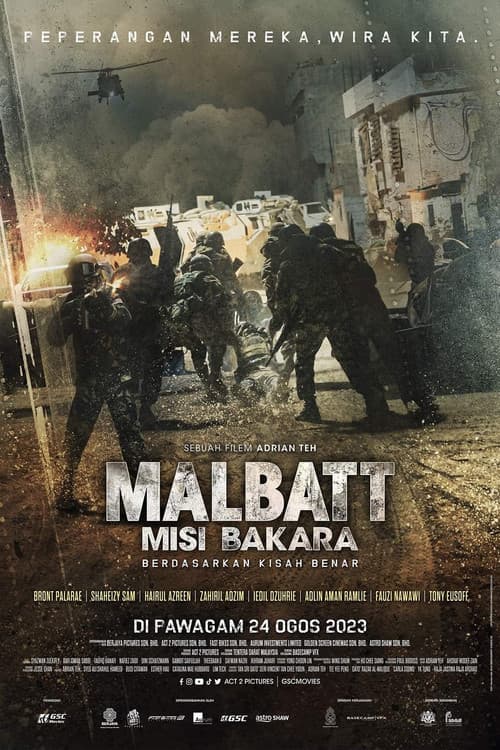 โปสเตอร์ Malbatt: ปฏิบัติการบาคาร่า
