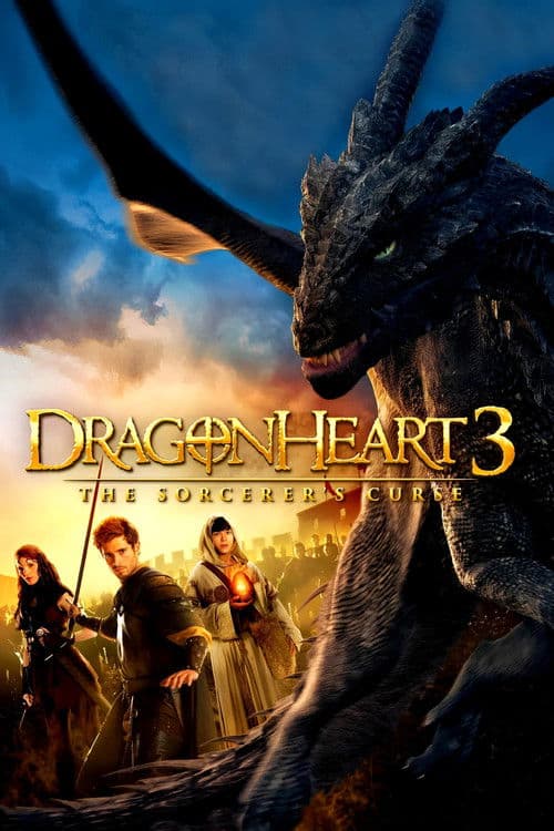 โปสเตอร์ Dragonheart 3: The Sorcerer's Curse (2015) ดราก้อนฮาร์ท 3: มังกรไฟผจญภัยล้างคำสาป