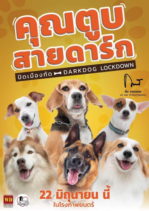โปสเตอร์ Darkdog Lockdown (2023) คุณตูบสายดาร์ก ปิดเมืองกัด