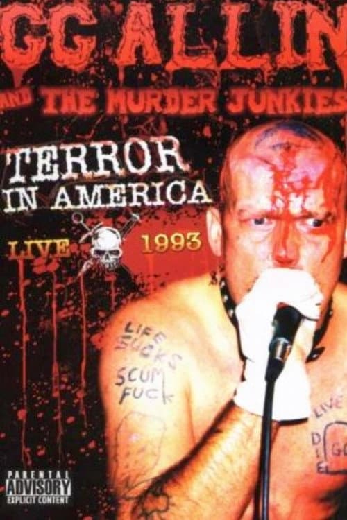 โปสเตอร์ GG Allin & The Murder Junkies: Terror In America Live 1993 (2006) ชนวนล่ามหาประลัย