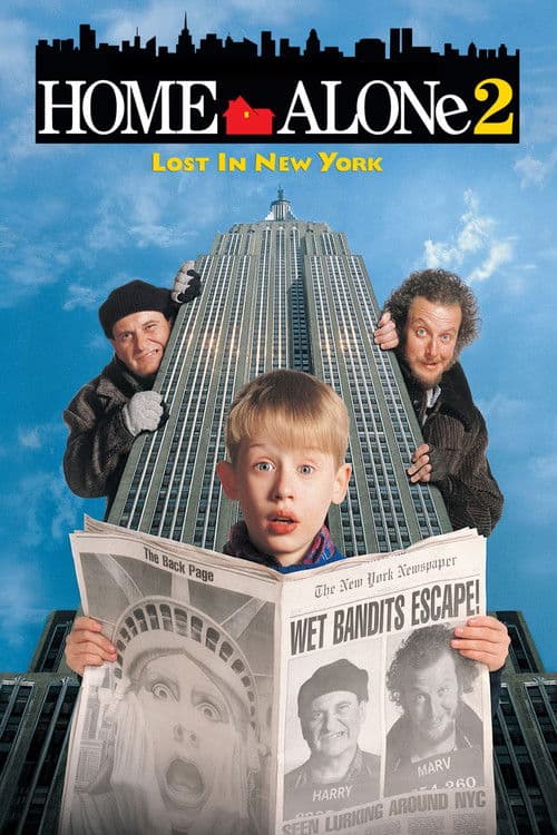 โปสเตอร์ Home Alone 2: Lost in New York (1992) โดดเดี่ยวผู้น่ารัก 2 ตอน หลงในนิวยอร์ค