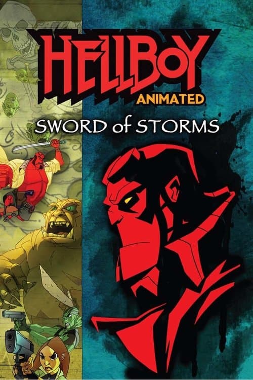 โปสเตอร์ Hellboy Animated: Sword of Storms (2006) เฮลล์บอย 1 ฮีโร่พันธุ์น