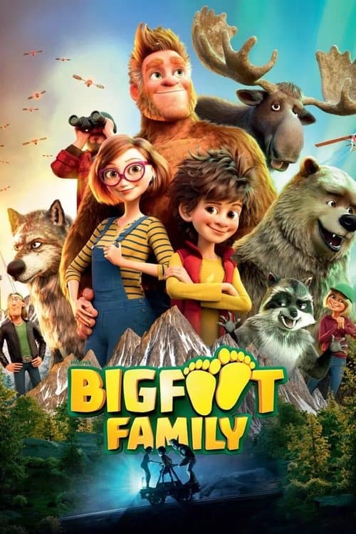 โปสเตอร์ Bigfoot Family
