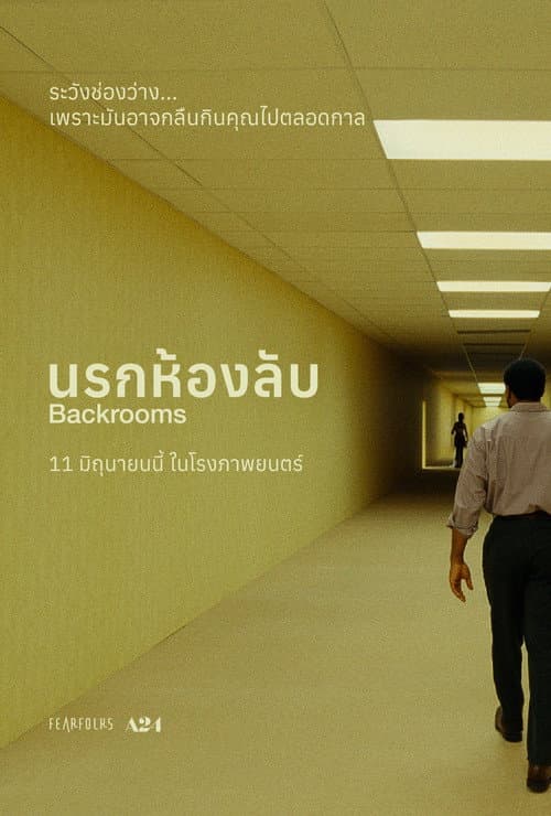 โปสเตอร์ Backrooms (2026) นรกห้องลับ