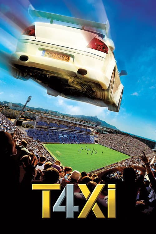 โปสเตอร์ แท็กซี่ 4 ซิ่งระเบิด บ้าระห่ำ