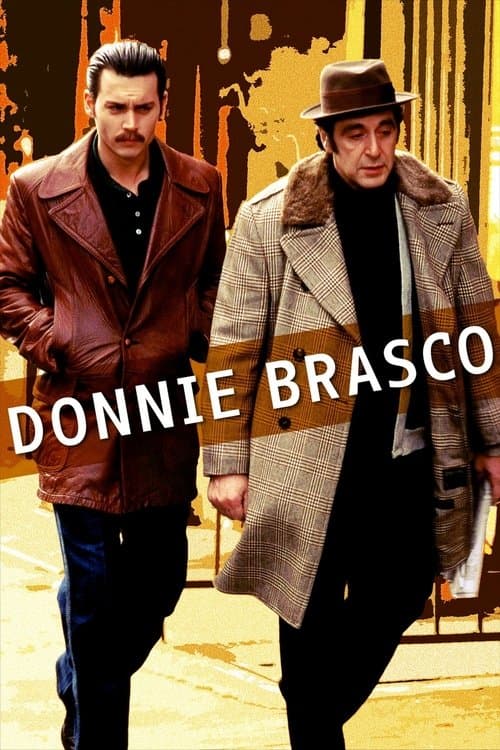 โปสเตอร์ Donnie Brasco (1997) ขึ้นทำเนียบเจ้าพ่อจับตาย