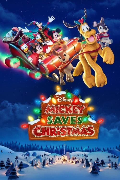 โปสเตอร์ Mickey Saves Christmas